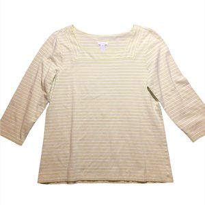 Chico's 3/4 sleeve shirt